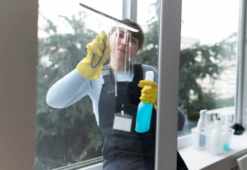 Nettoyage de vitres intérieures et extérieures à Aussac